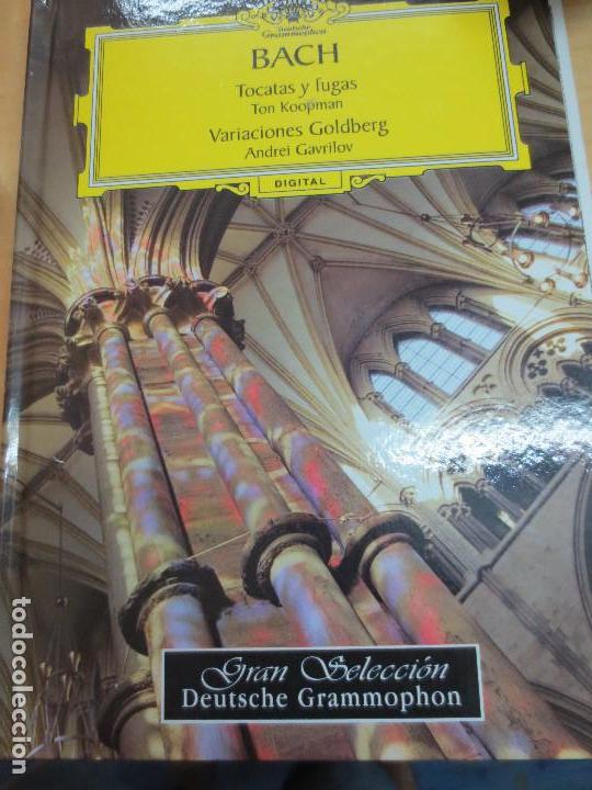 Discos de vinilo: BACH TOCATAS Y FUGAS (LIBRO+ 2CD ) N&ordm; 3 A&Ntilde;O 2005 - Foto 1