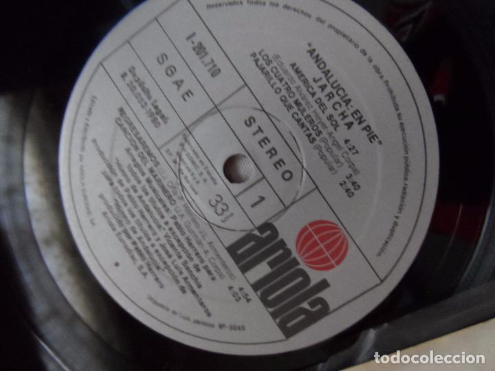 Discos de vinilo: JARCHA ANDALUCIA EN PIE - Foto 2