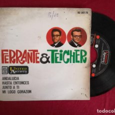 Discos de vinilo: FERRANTE & TEICHER, ANDALUCIA +3 (HISPAVOX) SINGLE EP ESPAÑA. Lote 95723819
