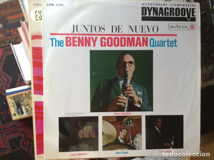 Discos de vinilo: Juntos de nuevo. The Benny Goodman Quartet - Foto 1