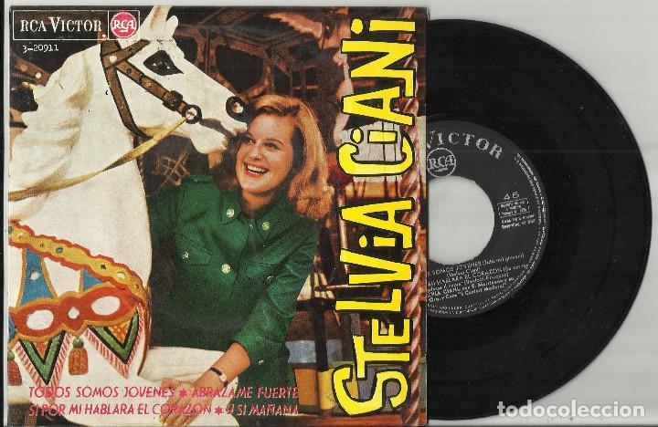 Dischi in vinile: STELVIA CIANI ep TODOS SOMO JOVENES + 3 espa&ntilde;a 1965.rareza