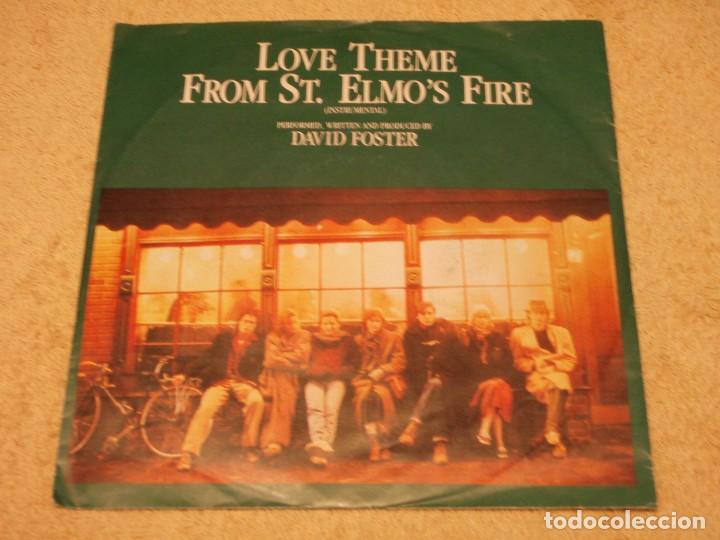 David Foster Love Theme From St Elmo S Fire Buy Vinyl Singles Pop Rock International Of The 80s At Todocoleccion