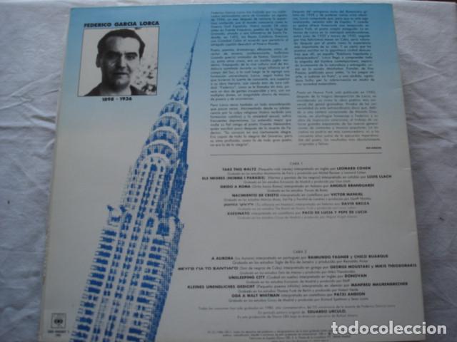 Discos de vinilo: Poetas En Nueva York - Foto 2