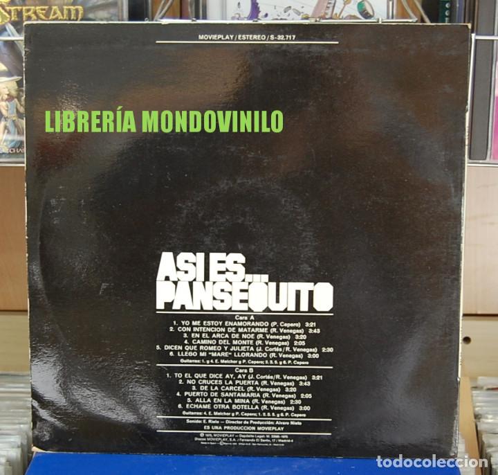 Discos de vinilo: As&iacute; es ... Pansequito. Guitarras: E. Melchor y P. Cepero - Foto 2