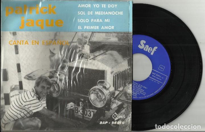 Discos de vinilo: PATRICK JAQUE ep AMOR YO TE DOY + 3 - espa&ntilde;a 1961 - Foto 1