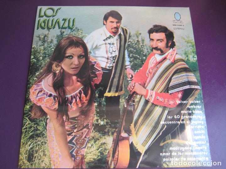 Disques de vinyle: LOS IGUAZU LP TURQUESA 1974 - FOLK FOLKLORE SUDAMERICANO - ARGENTINA