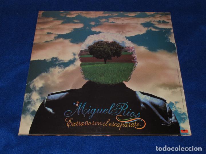 Discos de vinilo: MIGUEL RIOS- EXTRA&Ntilde;OS EN EL ESCAPARATE - LP POLYDOR 1981 - Foto 2