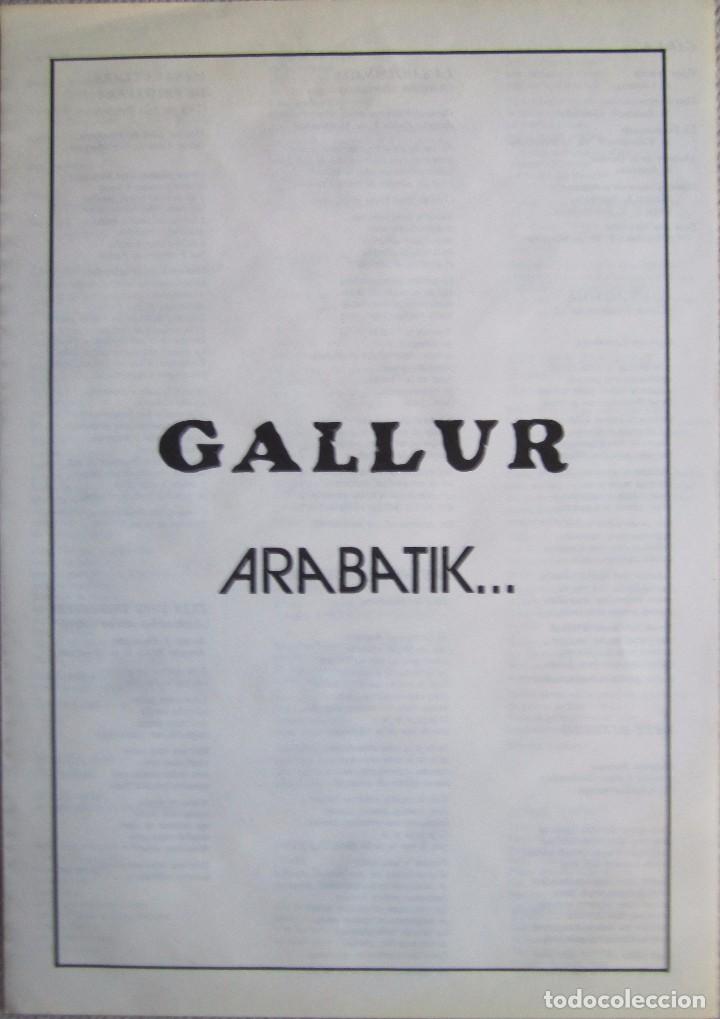 Discos de vinilo: GALLUR: ARABATIK... (FOLK PROGRESIVO VASCO) - Foto 3