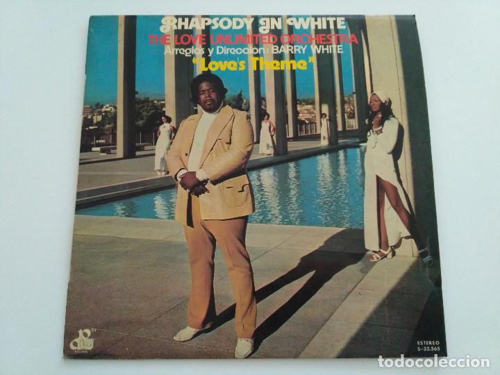 Discos de vinilo: Barry White - Rhapsody in white (LP) - Foto 1