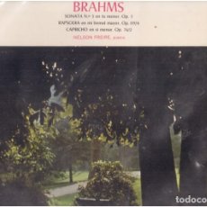 Discos de vinilo: VINILO JOHANNES BRAHMS NELSON FREIRE PIANO. Lote 96013831