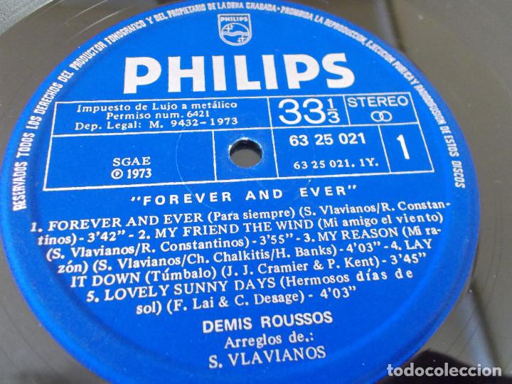 Discos de vinilo: DEMIS ROUSSOS. FOREVER AND EVER - Foto 3
