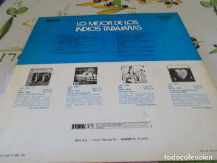 Discos de vinilo: LO MEJOR DE LOS INDIOS TABAJARAS. - Foto 2