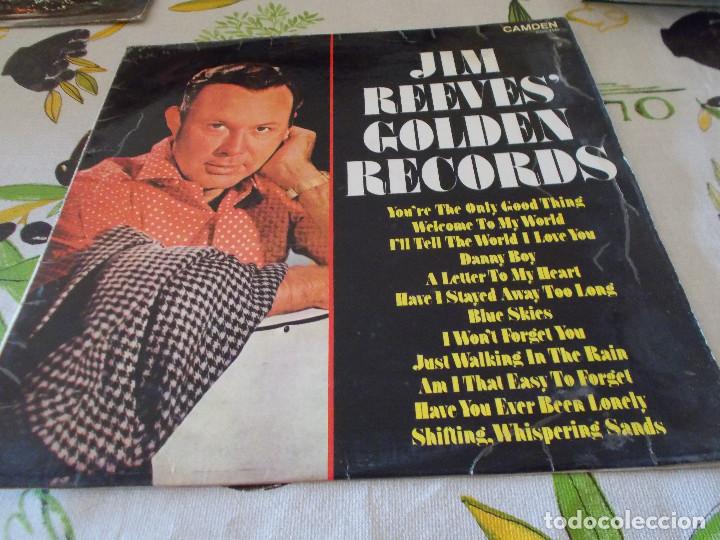 Discos de vinilo: JIM REEVES, GOLDEN RECORDS. - Foto 1