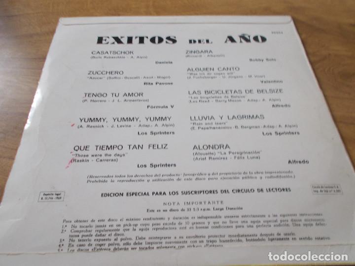 Discos de vinilo: EXITOS DEL A&Ntilde;O.LOS SPRINTERS, FORMULA V. RITA PAVONE, BOBBY SOLO. DANIELA. 10 PULGADAS - Foto 2