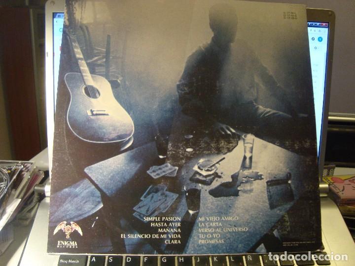 Discos de vinilo: RAR  LP 33. LA SE&Ntilde;AL. SIMPLEMENTE PASION. ENCARTE CON LETRAS - Foto 2