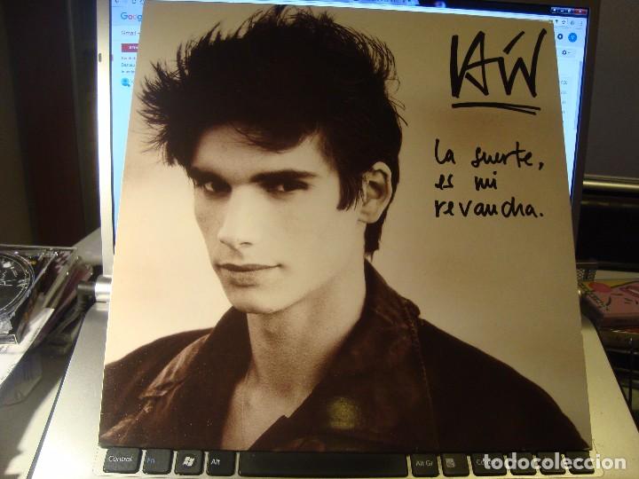 Discos de vinilo: RAR  LP 33. LA&Iacute;N. LA SUERTE, ES MI REVANCHA - Foto 1