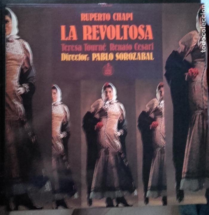 Discos de vinilo: LP RUPERTO CHAPI LA REVOLTOSA PABLO SOROZABAL - Foto 1