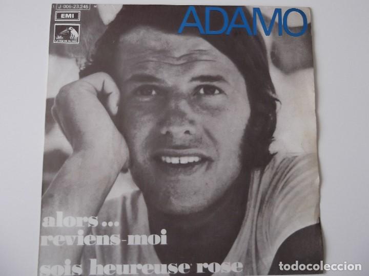 Discos de vinilo: ADAMO - Alors...reviens moi - Foto 1