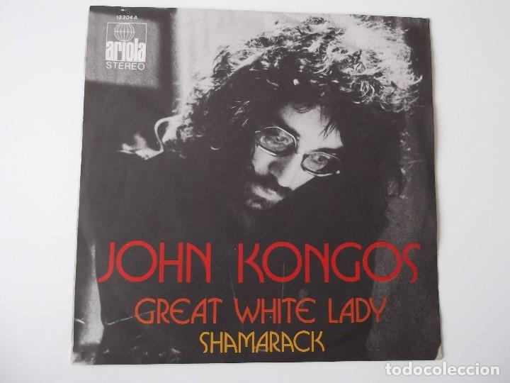 Discos de vinilo: JOHN KONGOS - Great white lady - Foto 1