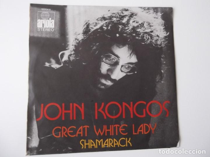 Discos de vinilo: JOHN KONGOS - Great white lady - Foto 2