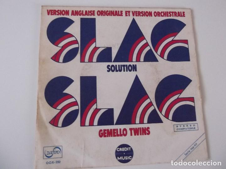 Discos de vinilo: GEMELLO TWINS - Slag solution - Foto 1