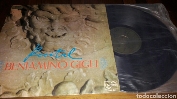 Discos de vinil: RECITAL BENIAMINO GIGLI:SCHIAVO+19 (ZAFIRO.1972.LP.12&rdquo;)