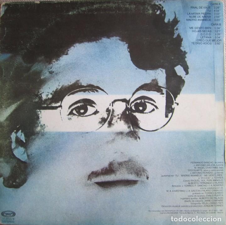 Discos de vinilo: HILARIO CAMACHO: LA MIRADA DEL ESPEJO - Foto 2