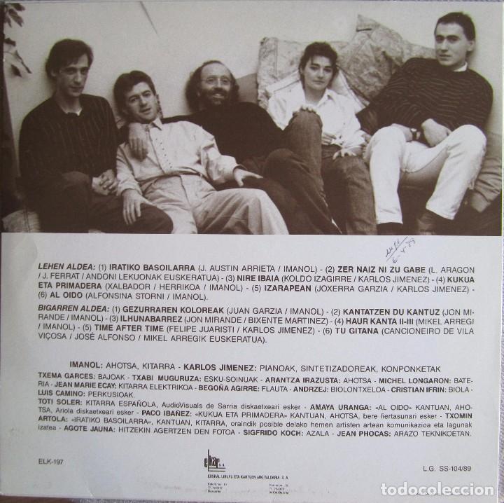Discos de vinilo: IMANOL: MUGA BEROETAN - Foto 2