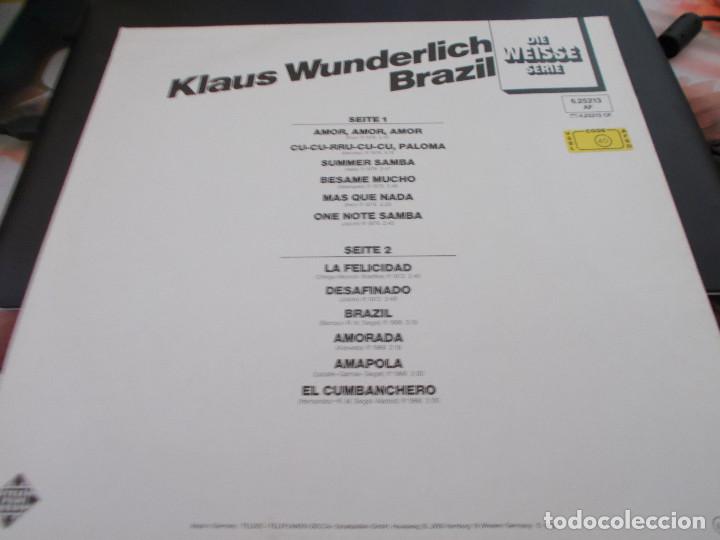 Discos de vinilo: KLAUS WUNDERLICH. BRAZIL. - Foto 2