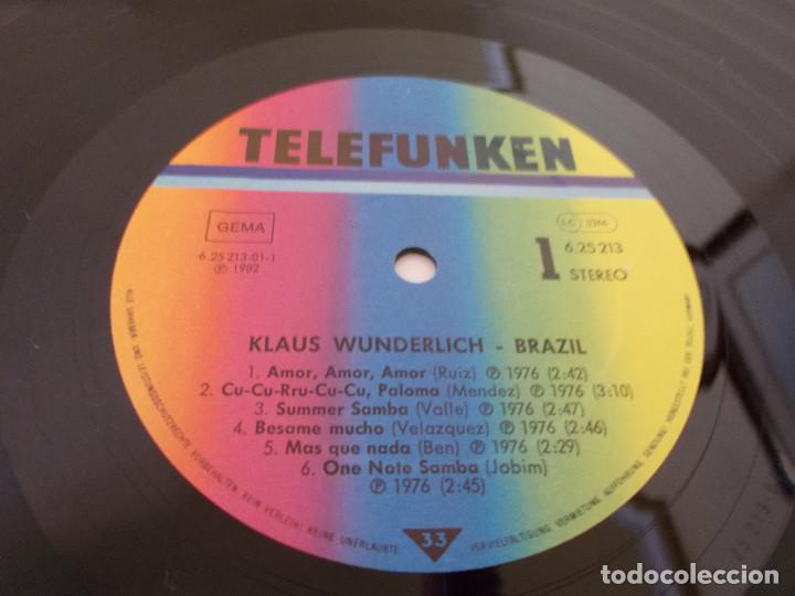 Discos de vinilo: KLAUS WUNDERLICH. BRAZIL. - Foto 3