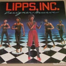 Discos de vinilo: LIPPS, INC. - DESIGNER MUSIC - CASABLANCA RECORDS, LP SPAIN 1981. Lote 96161939