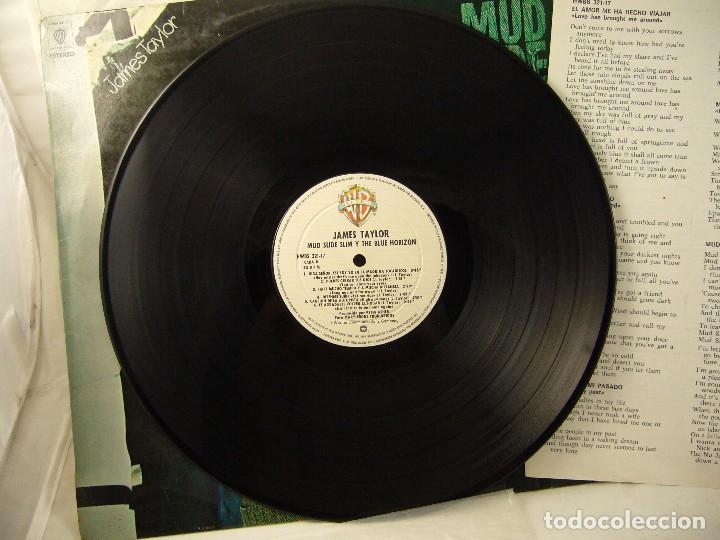 Discos de vinilo: JAMES TAYLOR : MUD SLIDE SLIM - Foto 4
