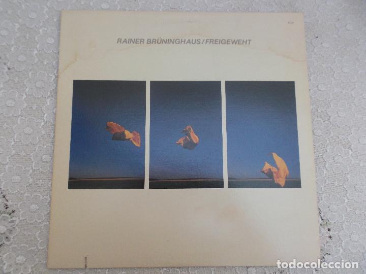 Discos de vinilo: RAINER BRUNINGHAUS FREIGEWWHT 1981 ED USA - Foto 1