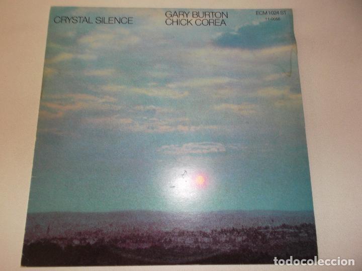 Discos de vinilo: CRISTAL SILENCE CHICK COREA GARY BURTON ECM EDIGSA - Foto 1