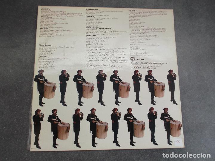 Discos de vinilo: CHICK COREA TAP STEP 1980 ED ESPA&Ntilde;OLA - Foto 2