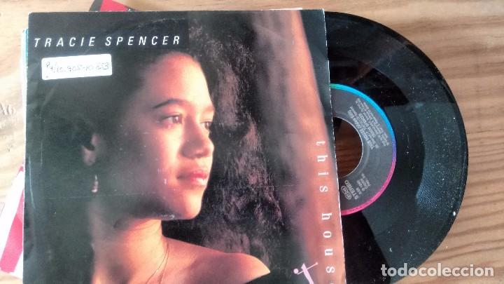 Discos de vinilo: SINGLE (VINILO) DE TRACIE SPENCER A&Ntilde;OS 90 - Foto 1
