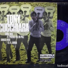 Discos de vinilo: TONY CUCCHIARA VIDA MIA + 3 EP SPAIN 1967 PDELUXE