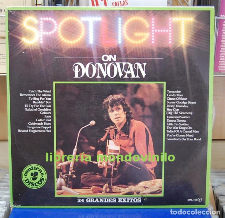Discos de vinilo: Donovan. Spotlight on Donovan. PRT 1981. LP doble - Foto 1