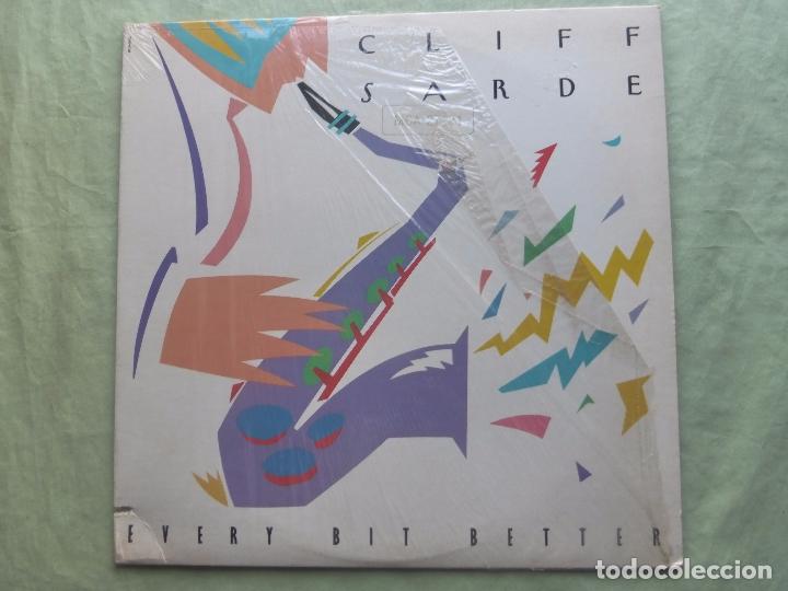 Discos de vinilo: CLIFF SARDE. EVERY BIT BETTER. MCA RECORDS 1983 - Foto 1