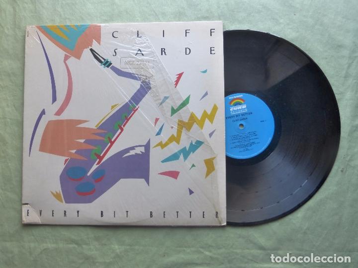 Discos de vinilo: CLIFF SARDE. EVERY BIT BETTER. MCA RECORDS 1983 - Foto 3