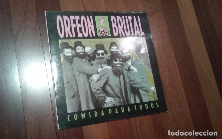 Discos de vinilo: Orfeon brutal-comida para todos.lp - Foto 1