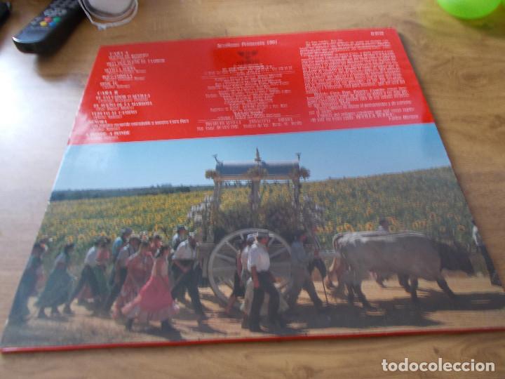 Discos de vinilo: CORO ROCIERO DE LA HERMANDAD DE SEVILLA. - Foto 2