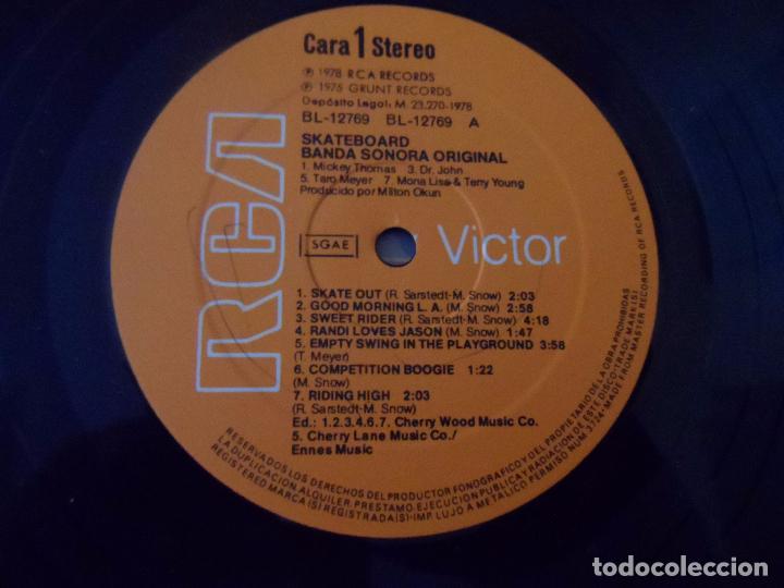 Discos de vinilo: SKATEBOARD -  BSO - Foto 3