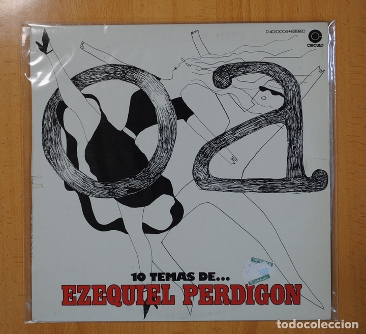 Discos de vinilo: EZEQUIEL PERDIGON - 10 TEMAS DE - LP - Foto 1