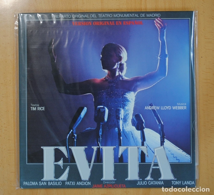 Discos de vinilo: EVITA B.S.O - GATEFOLD - 2 LP - Foto 1