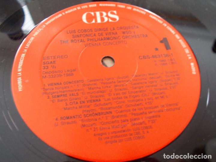 Discos de vinilo: LUIS COBOS. VIENNA CONCERTO - Foto 5