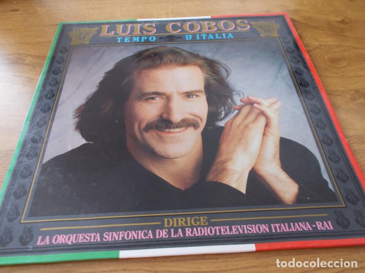 Discos de vinilo: LUIS COBOS. TEMPO D&acute;ITALIA - Foto 1