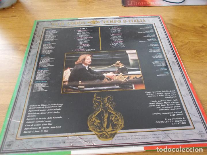 Discos de vinilo: LUIS COBOS. TEMPO D&acute;ITALIA - Foto 2