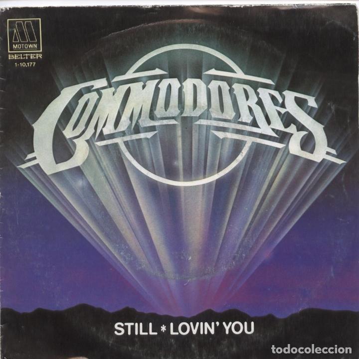 Discos de vinilo: COMMODORES_STILL_LOVIN YOU_7 SPAIN SINGLE_1981 - Foto 1