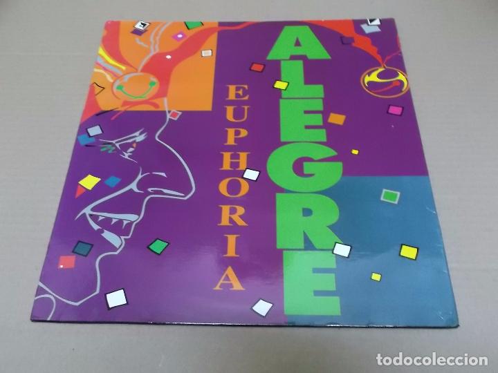 Discos de vinilo: EUPHORIA (MX) ALEGRE (4 TRACKS) A&Ntilde;O 1994 - Foto 1